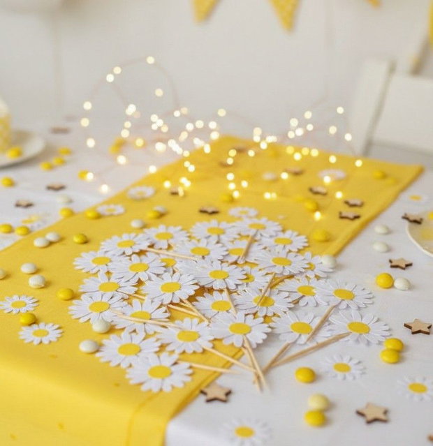 Set toppere flori de margaretă