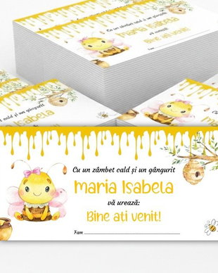 Plicuri bani botez Albinuță