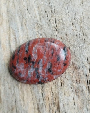 Cabochon jasp, 30x22 mm