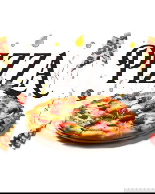 Banner Pizzerie PVC 440g 80&times;110 cm &ndash; banner publicitar exterior