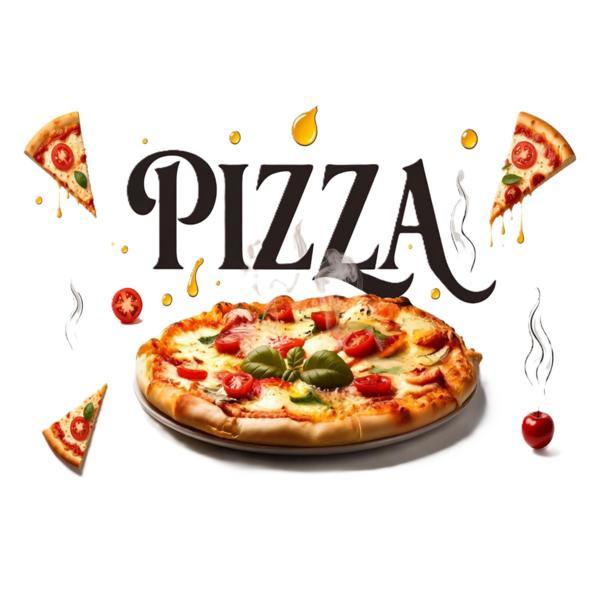 Banner Pizzerie PVC 440g 80&times;110 cm &ndash; banner publicitar exterior