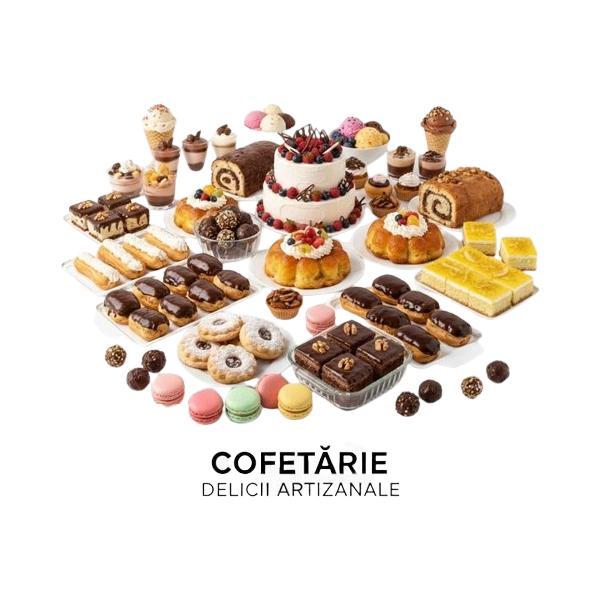 Banner Cofetărie PVC 440g &ndash; 80X110 cm banner publicitar exterior - model 3