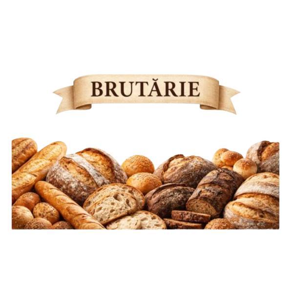 Banner Brutărie PVC 440g &ndash; 80X110 cm banner publicitar exterior