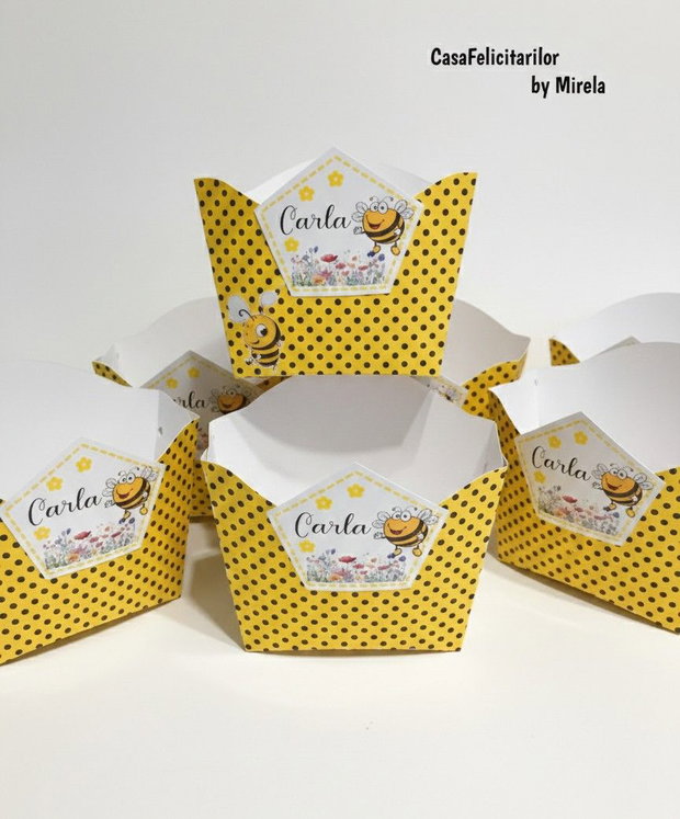 Cutii candy bar Albinuță