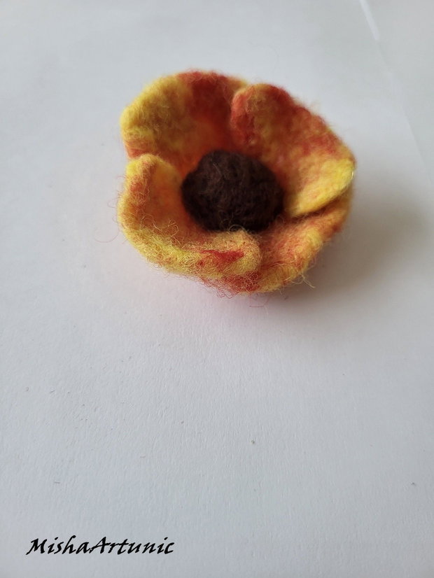 Floare impaslita - Brosa