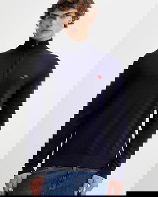 HUGO pulover de bumbac San Quintus-C