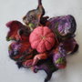 Floare impaslita - Brosa/ Clema