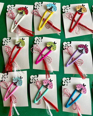Martisor, clama cu buburuza
