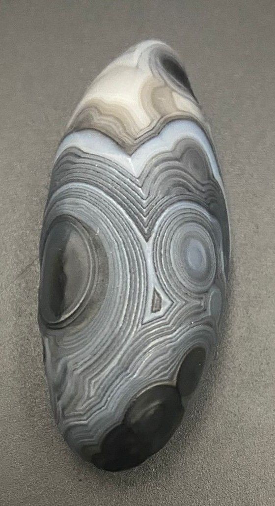 Agat Gobi (Alxa, Alashan) - Specimen piatra semipretioasa