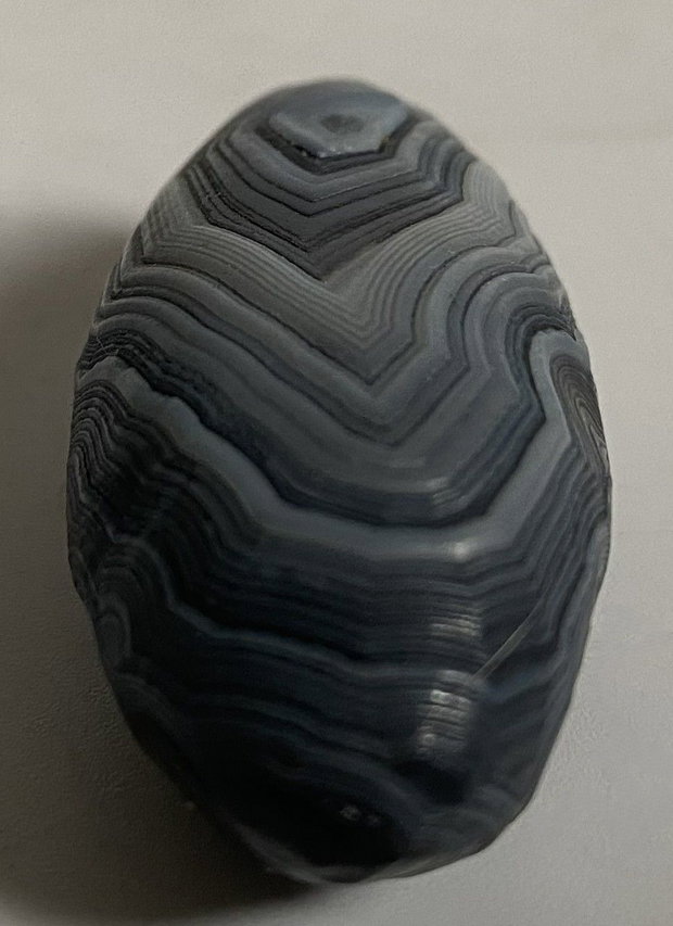 Agat Gobi (Alxa, Alashan) - Specimen piatra semipretioasa