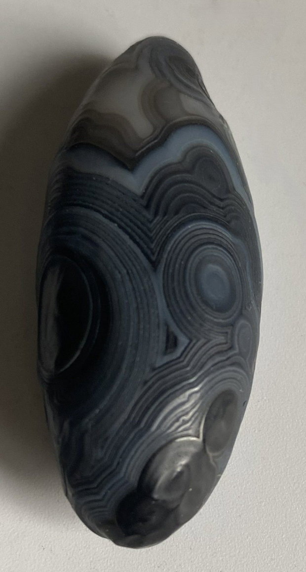 Agat Gobi (Alxa, Alashan) - Specimen piatra semipretioasa