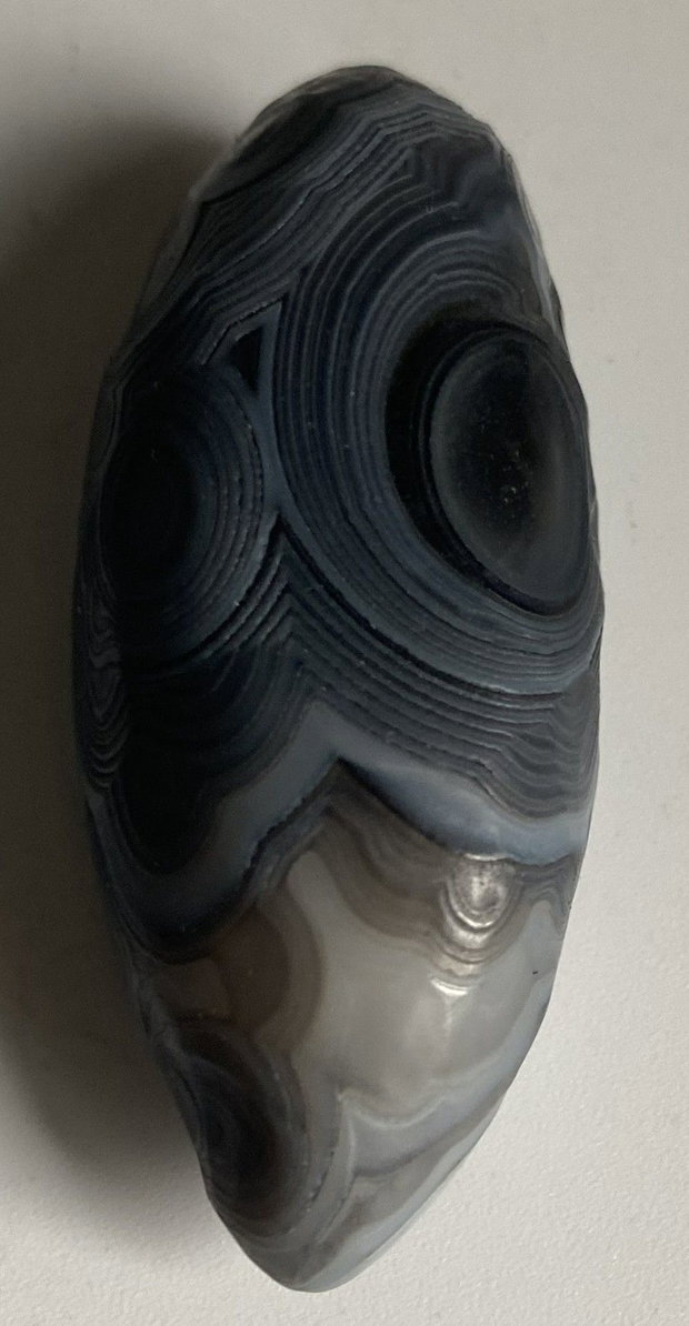 Agat Gobi (Alxa, Alashan) - Specimen piatra semipretioasa