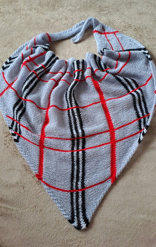 Șal,,Batick "gri 1