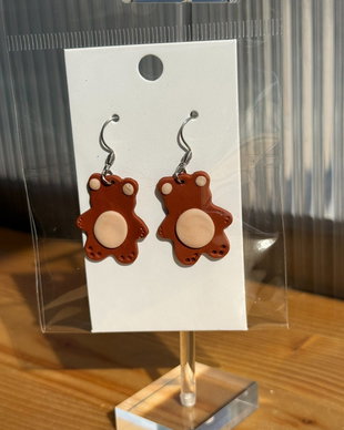 Cercei handmade ursuleti