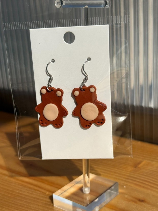 Cercei handmade ursuleti