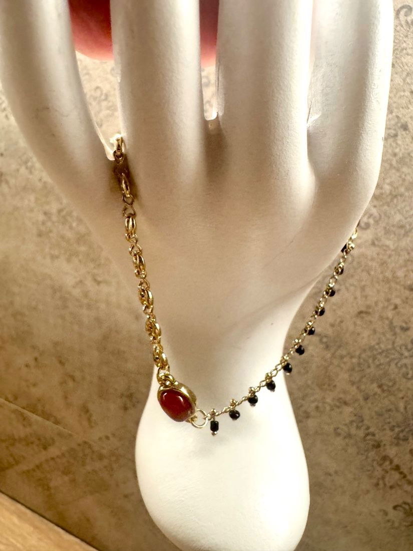 Brațara Massimo Dutti cornalina mărime 01