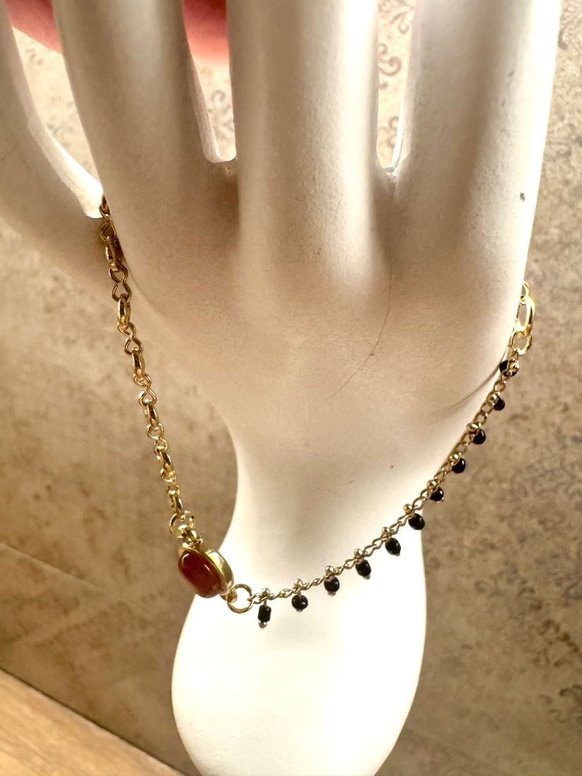 Brațara Massimo Dutti cornalina mărime 01