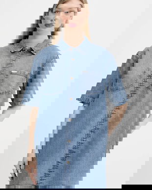 Guess Jeans rochie din denim