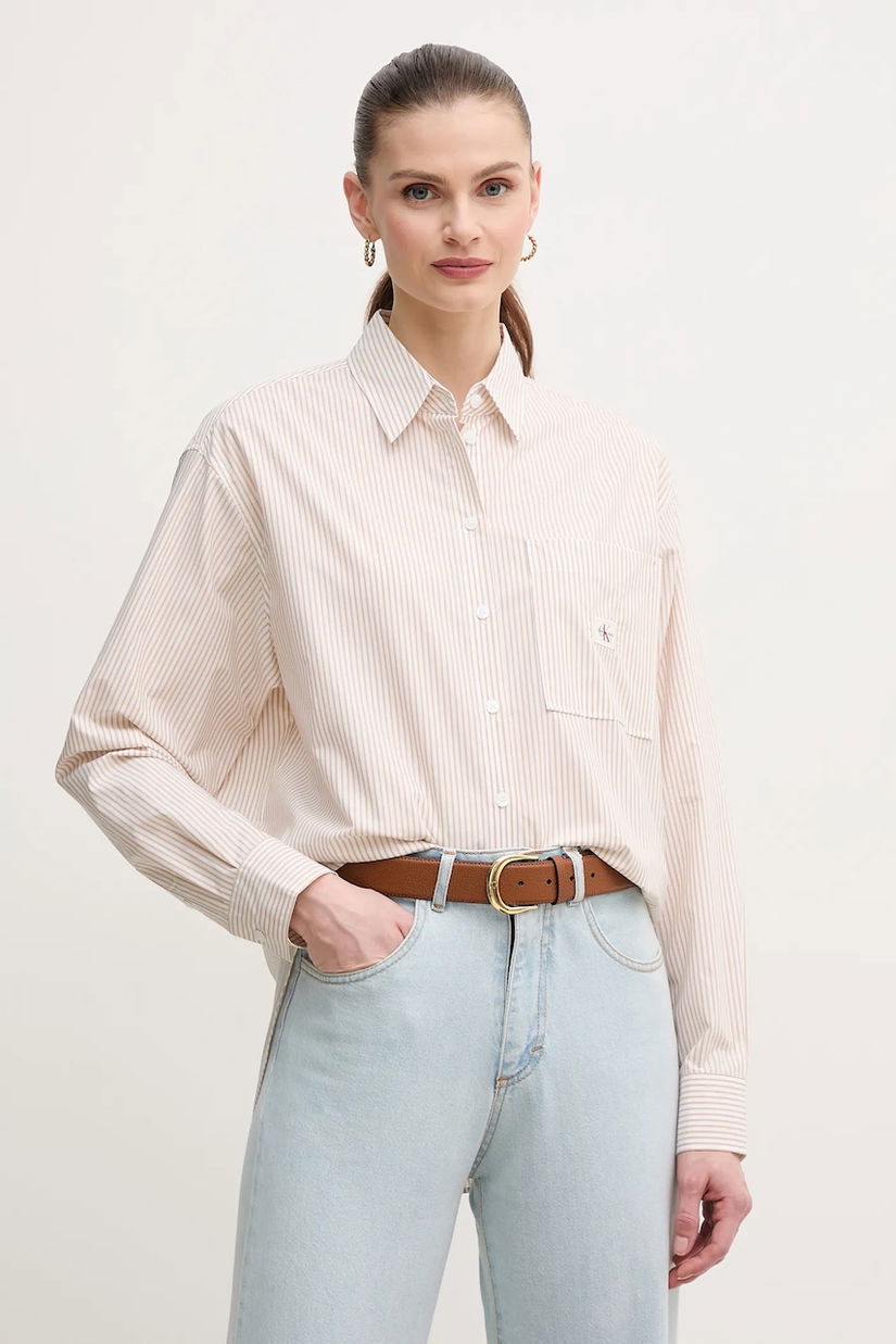 Calvin Klein Jeans camasa din bumbac