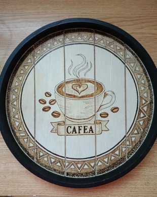 Tavă decorativă Cafea