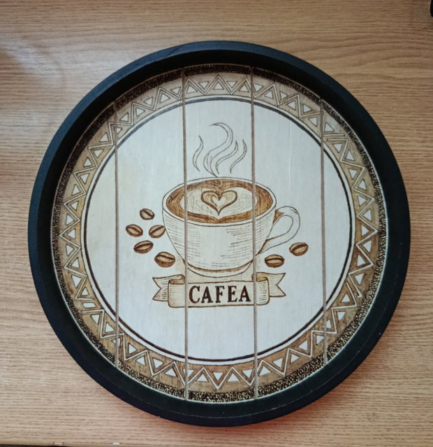 Tavă decorativă Cafea