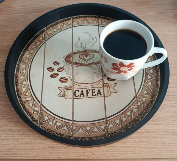 Tavă decorativă Cafea