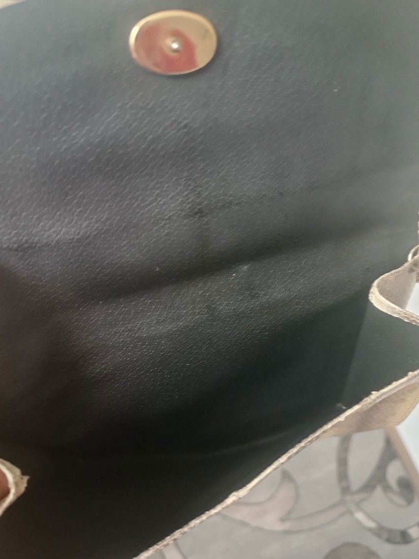 Plic vintage din piele de șarpe , piton