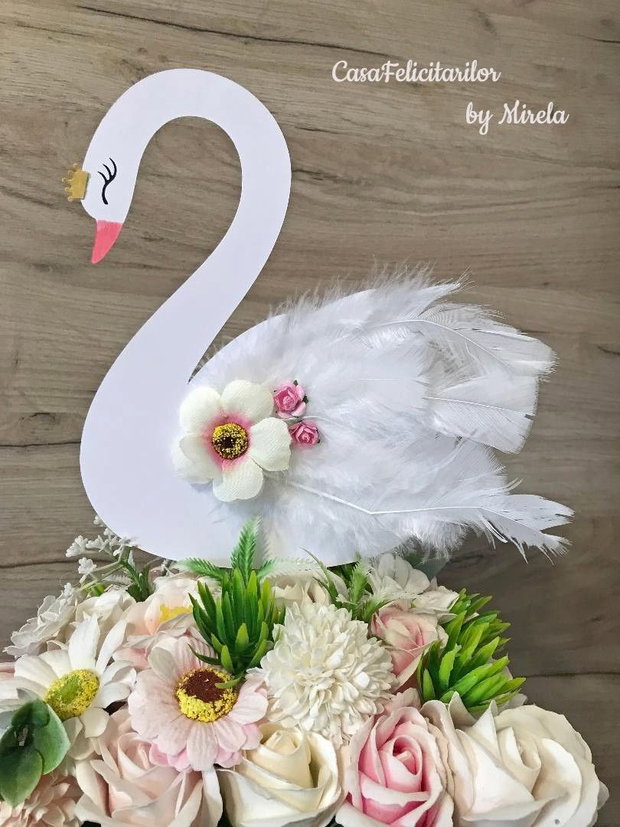 Decorațiune Lebădă