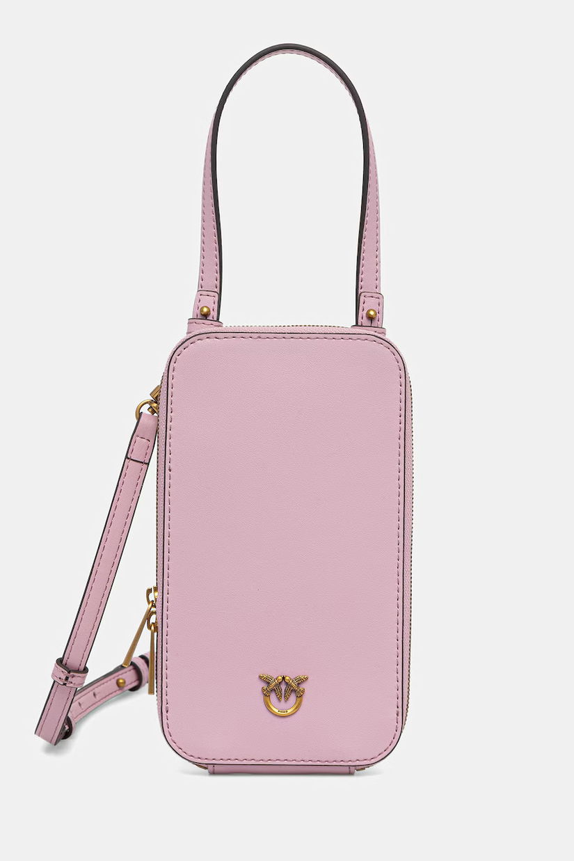 Pinko husă din piele pentru telefon