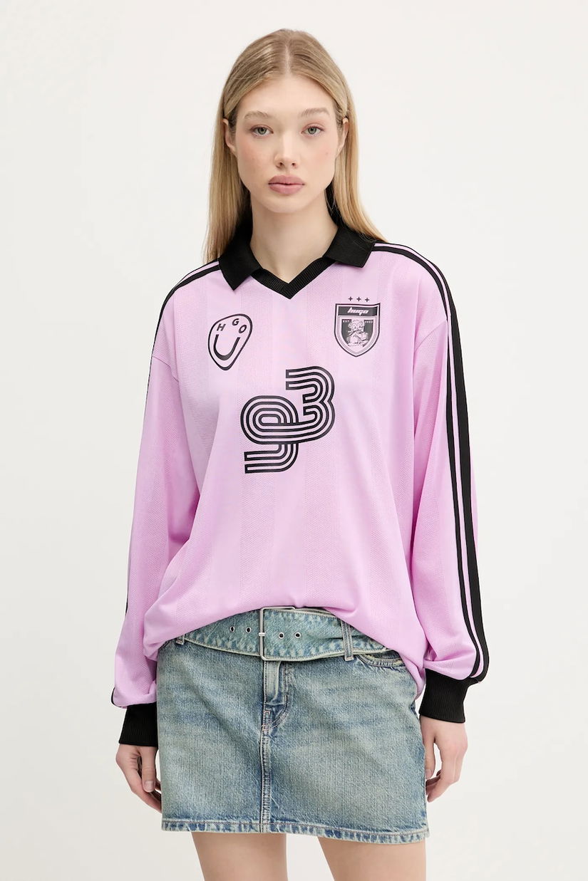 HUGO Blue bluză Delarri_B