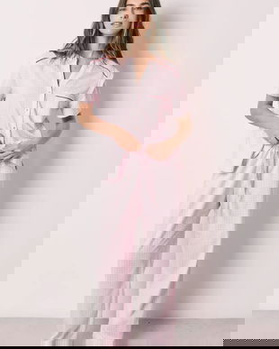 women'secret Pijama din două piese pentru femei din bumbac