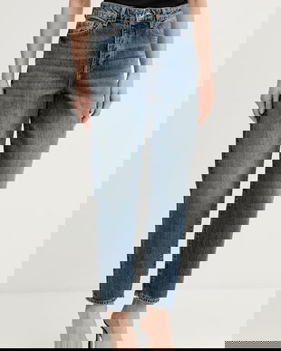 Armani Exchange blugi carrot de damă