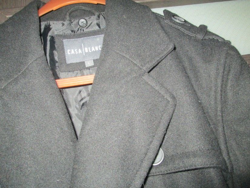 pardesiu negru barbati Casa Blanca M