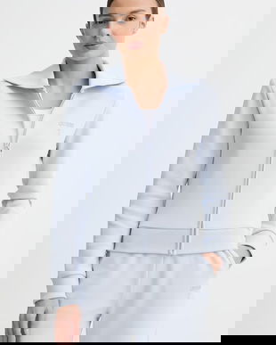 Guess Hanorac cu fermoar de damă bumbac HABI