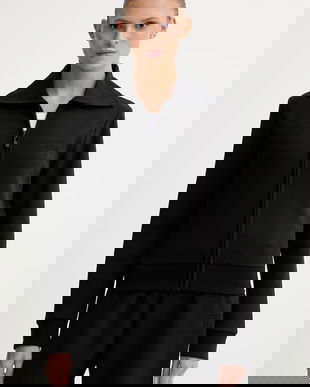 Guess hanorac cu fermoar de femei din bumbac HABI