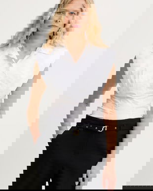 Guess bluză tip cămașă de damă din bumbac CHERRY