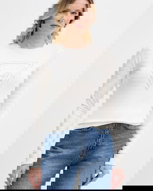 Guess pulover damă cu vâscoză MACIE