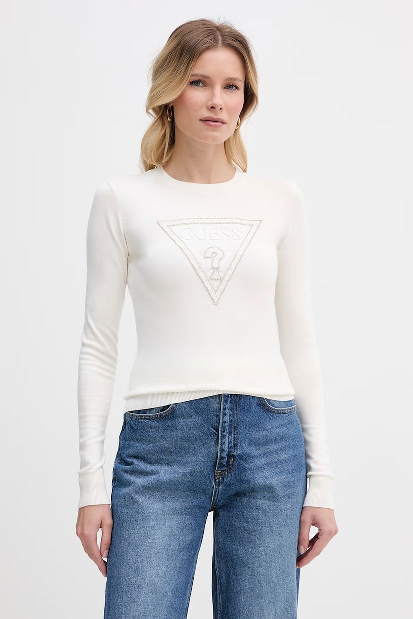 Guess pulover damă cu vâscoză MACIE