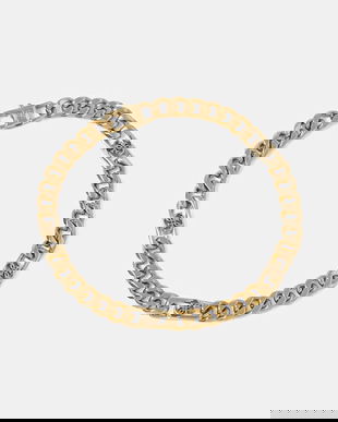 Guess brățară bărbătească din oțel inoxidabil 4G FRONTIERS