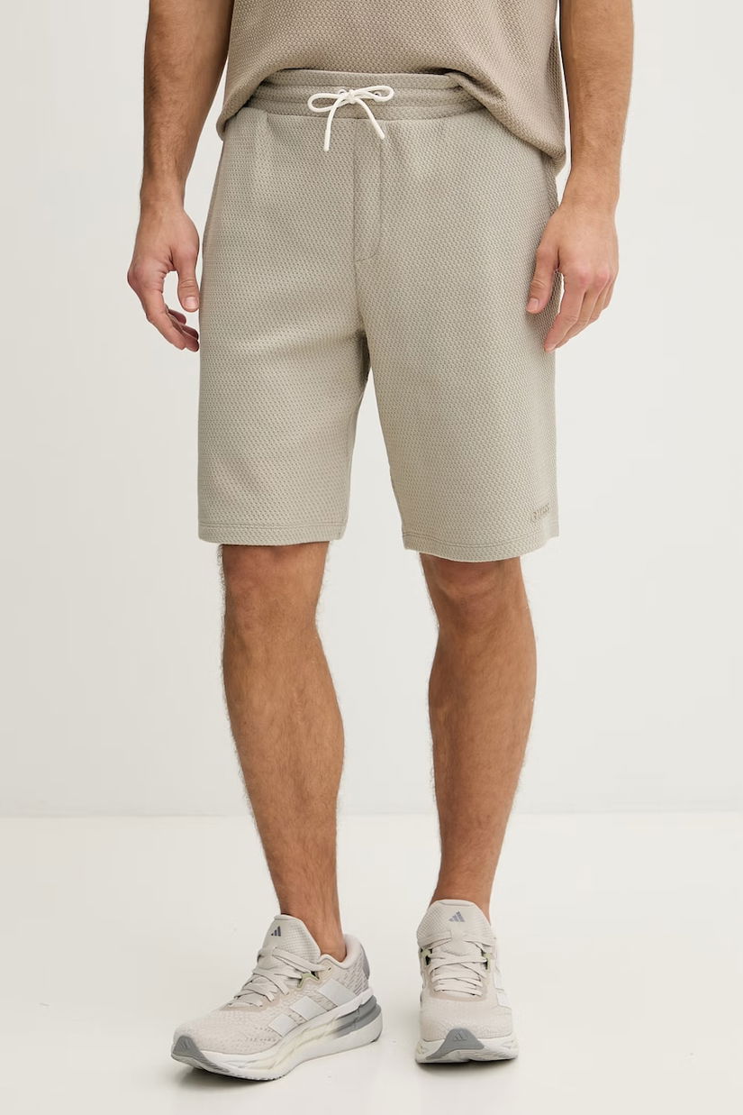 Guess pantaloni scurți de trening bărbați din bumbac JHONNY