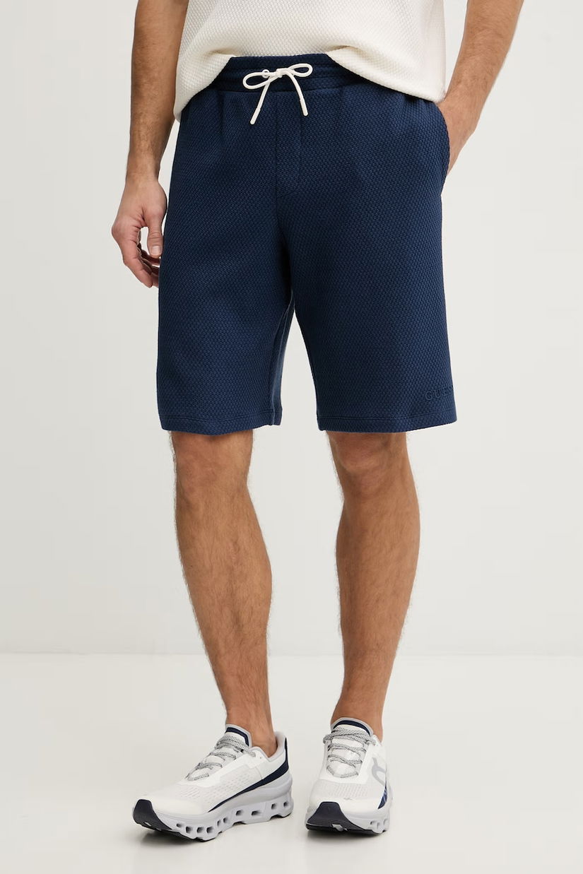 Guess pantaloni scurți de trening bărbătești din bumbac JHONNY