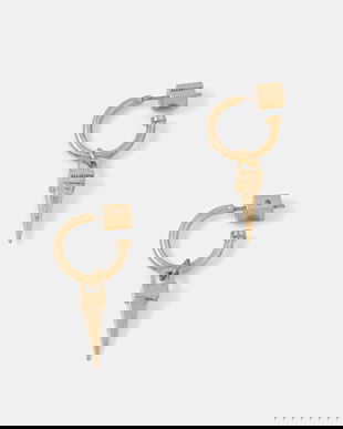 AllSaints cercei de damă din metal