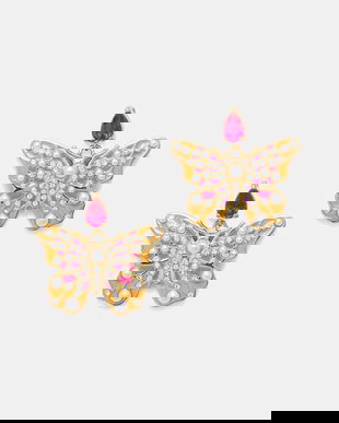 Guess cercei Femei oțel inoxidabil BORBOLETA