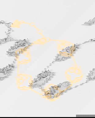 Guess brățară de femei oțel inoxidabil WILD FLOWER