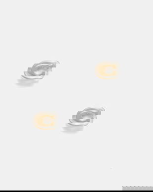 Coach cercei de damă din metal