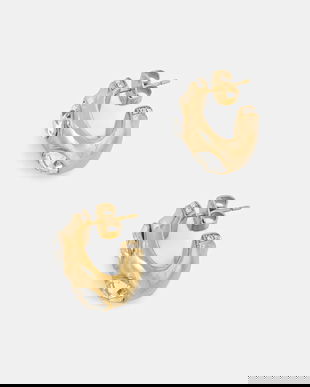 Guess cercei de femei din oțel inoxidabil cu zirconiu cubic MAMOUNIA