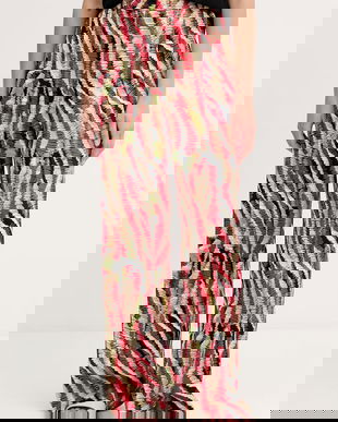 Lola Casademunt pantaloni de damă cu vâscoză