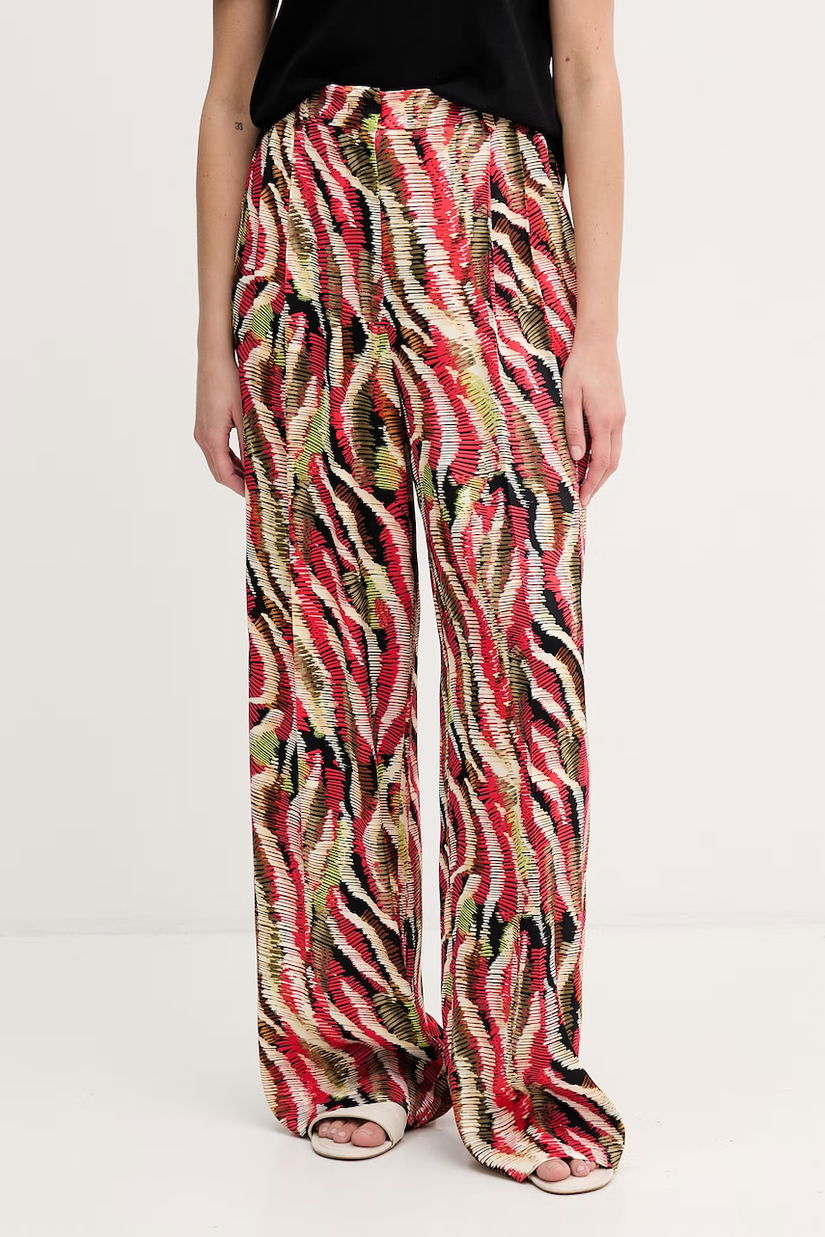 Lola Casademunt pantaloni de damă cu vâscoză