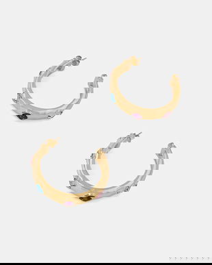 Guess cercei de damă din oțel inoxidabil cu zirconiu cubic MAMOUNIA