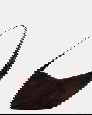 Answear.LAB geanta de mana din piele intoarsa